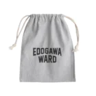 JIMOTO Wear Local Japanの 江戸川区 EDOGAWA WARD Mini Drawstring Bag