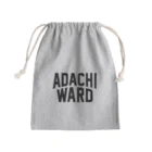 JIMOTOE Wear Local Japanの足立区 ADACHI WARD Mini Drawstring Bag