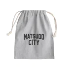 JIMOTOE Wear Local Japanのmatsudo city　松戸ファッション　アイテム Mini Drawstring Bag