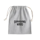 JIMOTOE Wear Local Japanの品川区 SHINAGAWA WARD Mini Drawstring Bag
