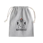 SWEET＆SPICY 【 すいすぱ 】ダーツの【Q.Iシリーズ】タンチョウ鶴 Mini Drawstring Bag