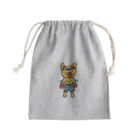 ｒａｐｐｙｏ堂のクマチャンット Mini Drawstring Bag