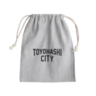 JIMOTO Wear Local Japanのtoyohashi city　豊橋ファッション　アイテム きんちゃく