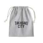 JIMOTOE Wear Local Japanのtakasaki city　高崎ファッション　アイテム Mini Drawstring Bag