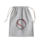 MĀLAMA Art & Designの野球大好き Mini Drawstring Bag