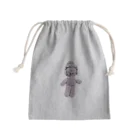 🍤🍤えびまにあ🍤🍤のこぶつﾁｬﾝきんちゃく Mini Drawstring Bag