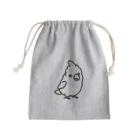 Cody the LovebirdのChubby Bird　シロビタイムジオウム Mini Drawstring Bag