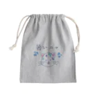 RIRI_designのゆるニャンコ（真夏に溶けそうな夏バテ猫ちゃん） Mini Drawstring Bag