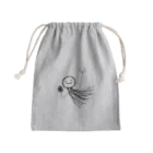 古春一生(Koharu Issey)の自由気ままなてるてる坊主 Mini Drawstring Bag