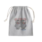 むにゅのちゅうすけくん Mini Drawstring Bag