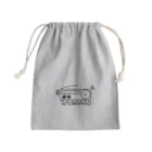 怪鳥🐧【人を必ず笑顔に！幸せのペンギン】のテリバカラジオ　ロゴグッズ Mini Drawstring Bag