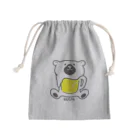 4kakeクリエイティブワーク SUZURI SHOPのBEEAR（ビーアー） Mini Drawstring Bag