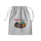 むにゅのプクプクハンバーグ！ Mini Drawstring Bag