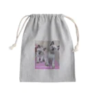 Siamese cat シャムのSiamese cat シャム猫 Mini Drawstring Bag