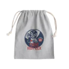 LUCHAのFRONT HIGH KICK Mini Drawstring Bag