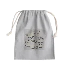 すずきいときちのGhost dog Mini Drawstring Bag