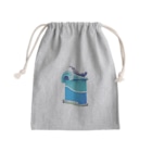 つろおがNOWの湯野浜「波乗り発祥の浜」像 Mini Drawstring Bag