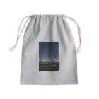 simoneの建設現場のクレーン Mini Drawstring Bag