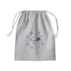 nekotabeのねこだま Mini Drawstring Bag