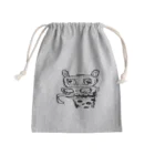 ぶりこショップの変態きりん Mini Drawstring Bag