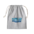 POPUP_KOBE_MARIKOの赤い唇のクロール Mini Drawstring Bag