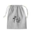 おじょうのブラックローズ Mini Drawstring Bag