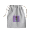 ガールズルームの一匹狼ちゃん Mini Drawstring Bag