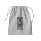 210210210のグリーンブルーな風No.2☆ Mini Drawstring Bag