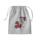 lua-kenの白柴　るあな Mini Drawstring Bag