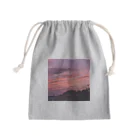 でおきしりぼ子の実験室の(コラボ)The Sunset Memory of My Sister (Photo by @Futaba_niji) Mini Drawstring Bag