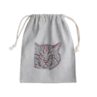 片目猫ライの部屋のライの巾着 Mini Drawstring Bag