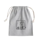 なりぶーのブタ公とレコード Mini Drawstring Bag