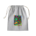 どりほぷの竜のピリップ Mini Drawstring Bag