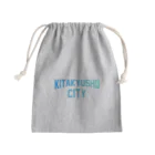 JIMOTO Wear Local Japanの北九州市 KITAKYUSHU CITY Mini Drawstring Bag