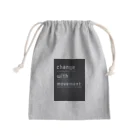 kiki.head spa salonのchange with movement ~動きと共に変化する~ Mini Drawstring Bag