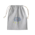 月曜日に乾杯のかみなり雲くん Mini Drawstring Bag