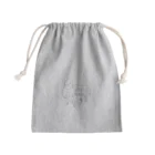 さらくみのお店のわんことねんね Mini Drawstring Bag