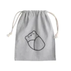 わくわく珍獣パークのおくるみねんねまるねす Mini Drawstring Bag