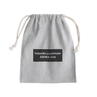 サウナ部の福岡よしもとサウナ部　ゴシックバージョン Mini Drawstring Bag