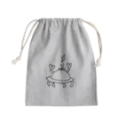 どろん堂のカニUFO Mini Drawstring Bag