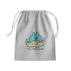 aya_usaのきじこねこねうさぎさん Mini Drawstring Bag