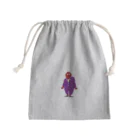 s/wのムラサキのオジサン Mini Drawstring Bag