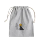 こんぺい工房のソーシャルディスタンスなハロウィン Mini Drawstring Bag