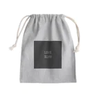 AWNIL のLOVE HATE Mini Drawstring Bag