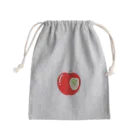 ほぼ動物園のりんごとあおむし Mini Drawstring Bag
