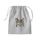 犬グッズの店しえるぶるーの手作りマスクをつけたコーギー Mini Drawstring Bag