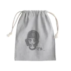 sprinkler_4110の灰色ちゃん Mini Drawstring Bag