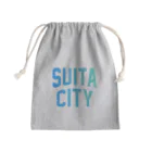 JIMOTOE Wear Local Japanの吹田市 SUITA CITY Mini Drawstring Bag