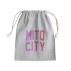 JIMOTOE Wear Local Japanの水戸市 MITO CITY Mini Drawstring Bag