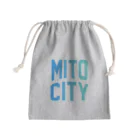 JIMOTOE Wear Local Japanの水戸市 MITO CITY Mini Drawstring Bag